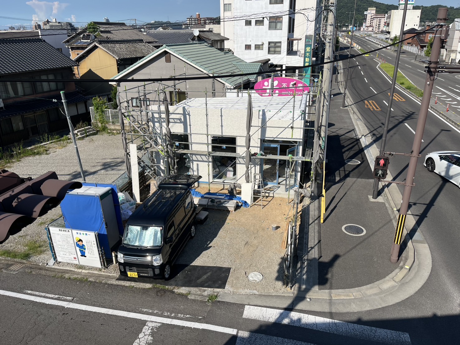 建築現場の写真