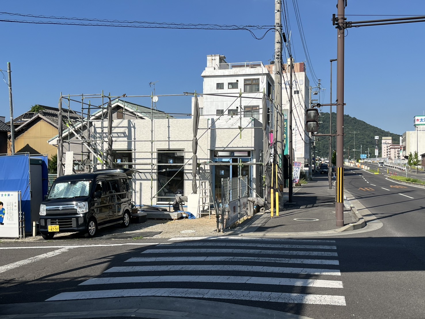 建築現場の写真