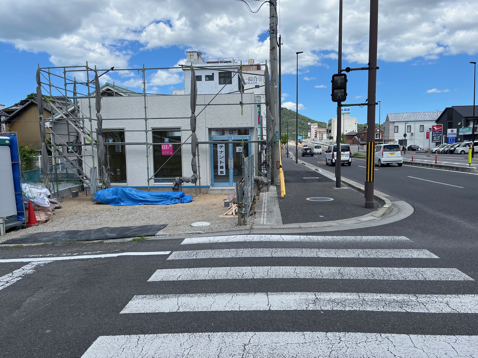 建築現場の写真